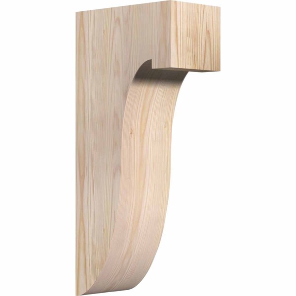 Ekena Millwork Del Monte Smooth Corbel, Douglas Fir, 5 1/2"W x 10"D x 22"H COR06X10X22DEL00SDF - main